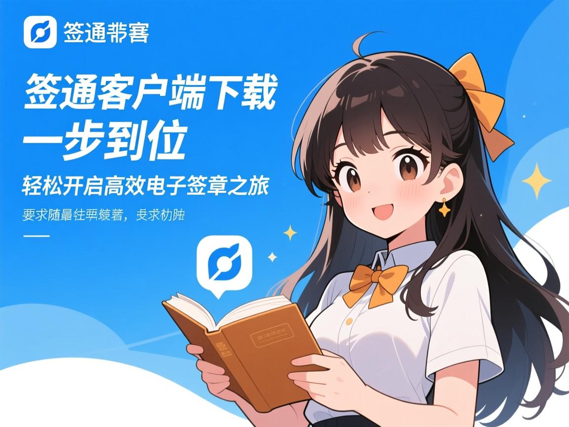 一签通客户端下载一步到位，轻松开启高效电子签章之旅  第1张