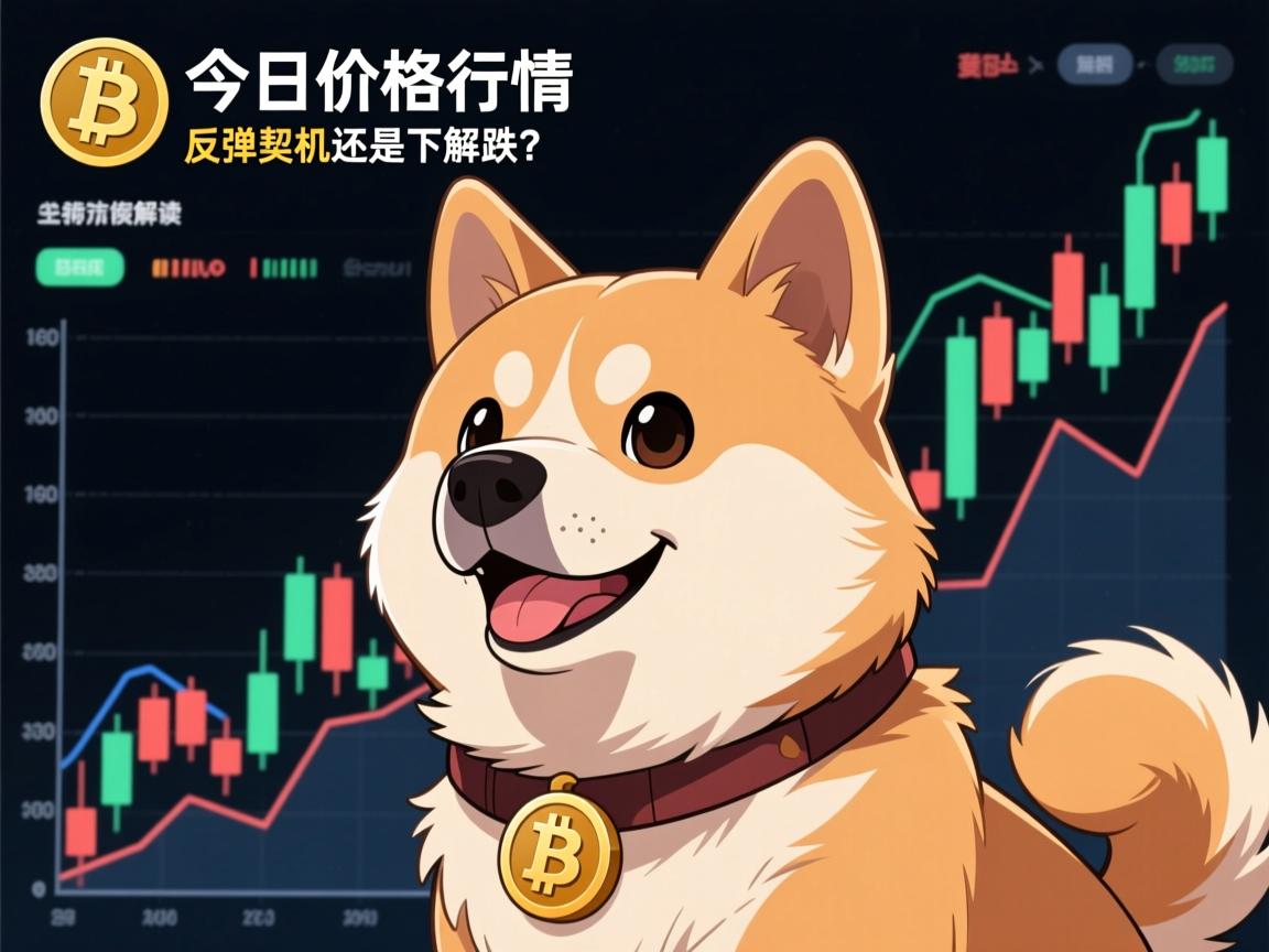狗狗币今日价格行情走势图深度解读，是反弹契机还是下跌中继？