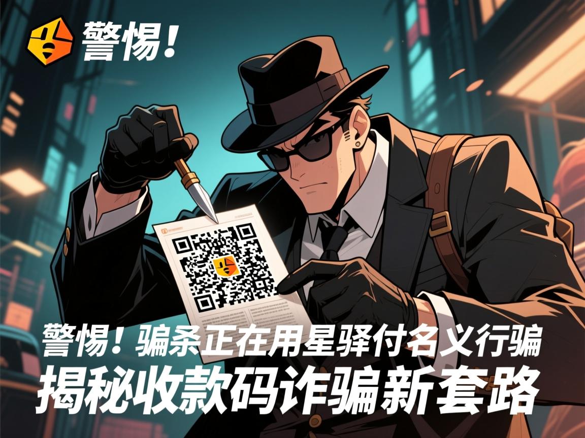 警惕！骗子正在冒用星驿付名义行骗，揭秘收款码诈骗新套路  第1张