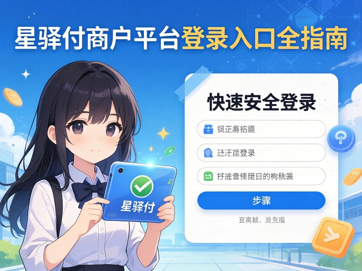 星驿付商户平台登录入口全指南，快速安全登录的操作步骤