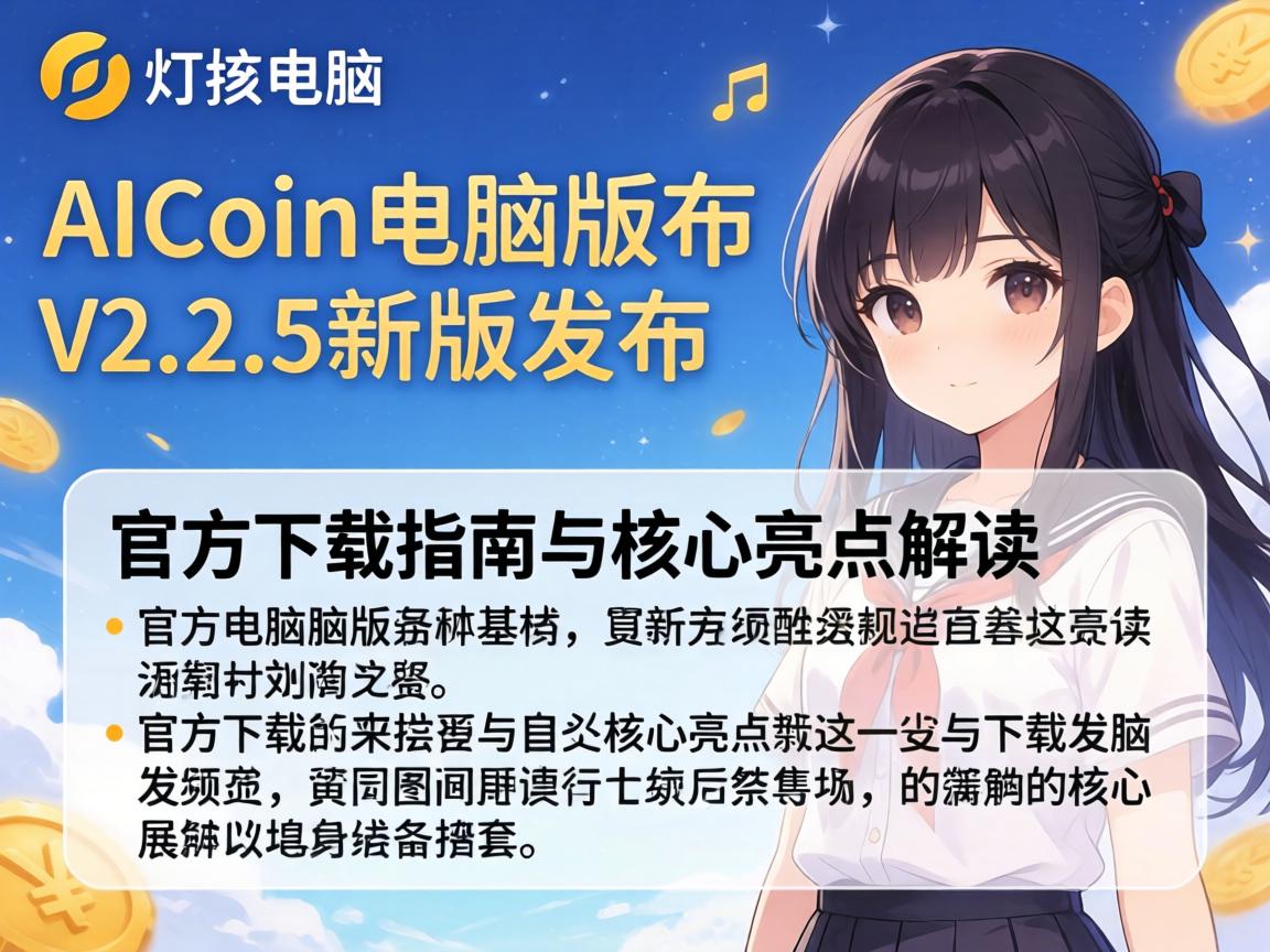 AICoin电脑版v2.2.5新版发布，官方下载指南与核心亮点解读