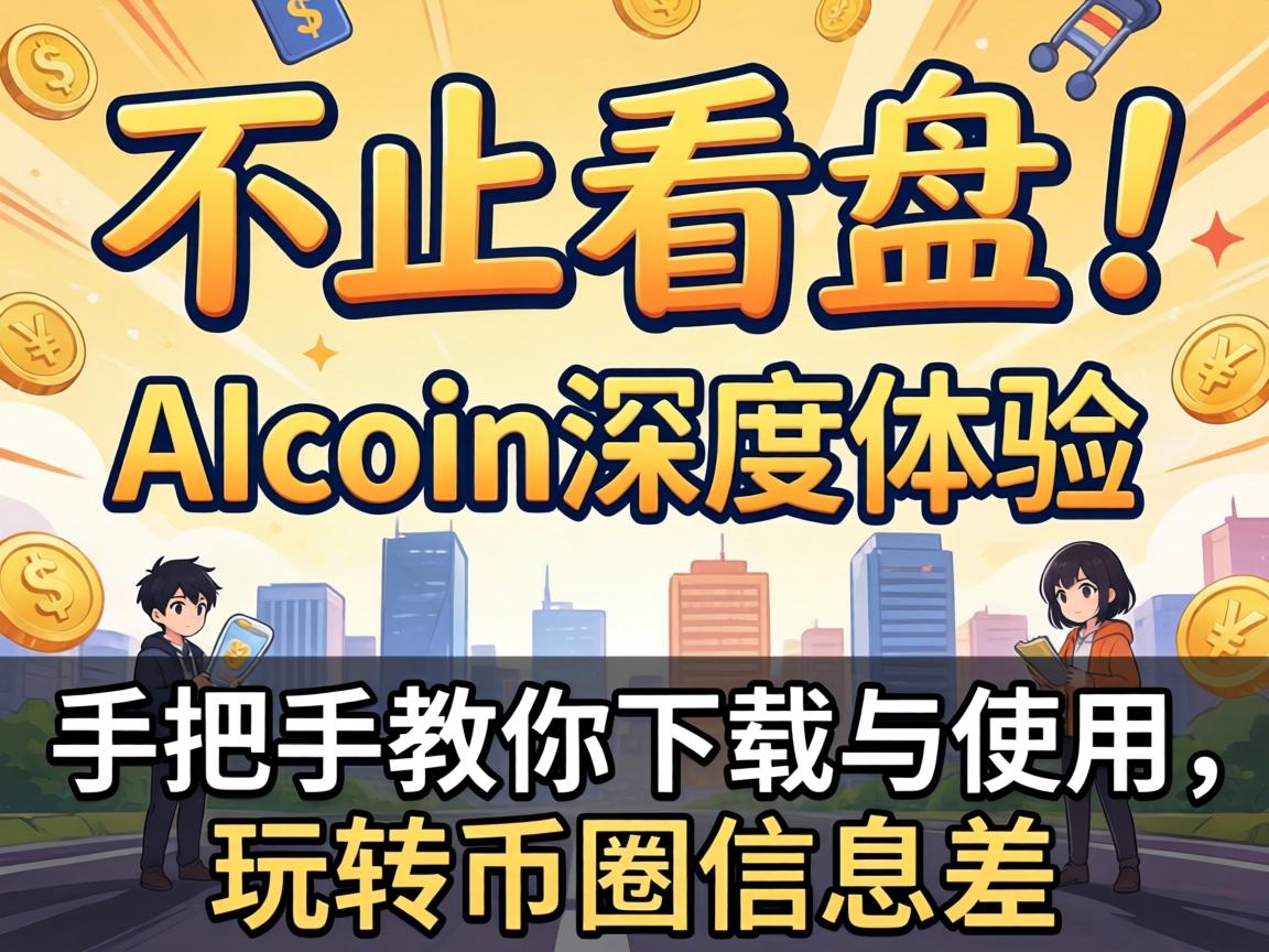 不止看盘！AIcoin深度体验，手把手教你下载与使用，玩转币圈信息差